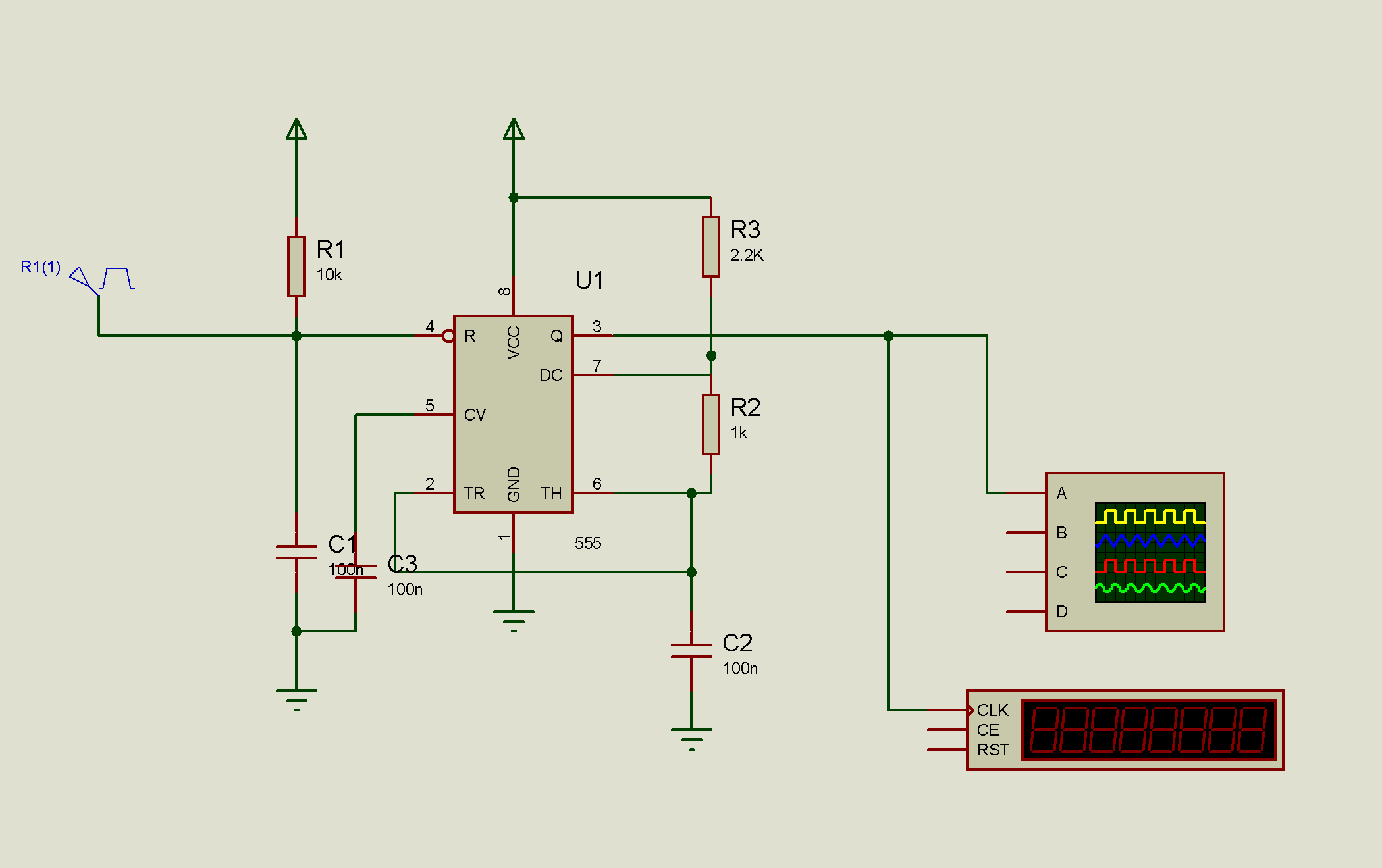 ook modulator circuit using 555 timer