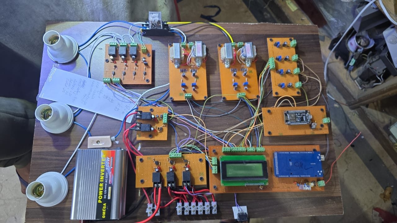 Load management system with Arduino Mega