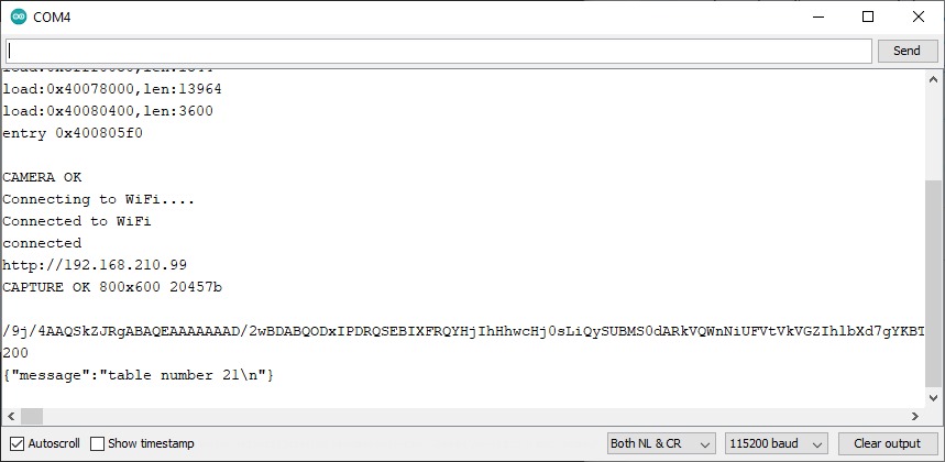 esp32-cam image to base64 and qr-code decoding